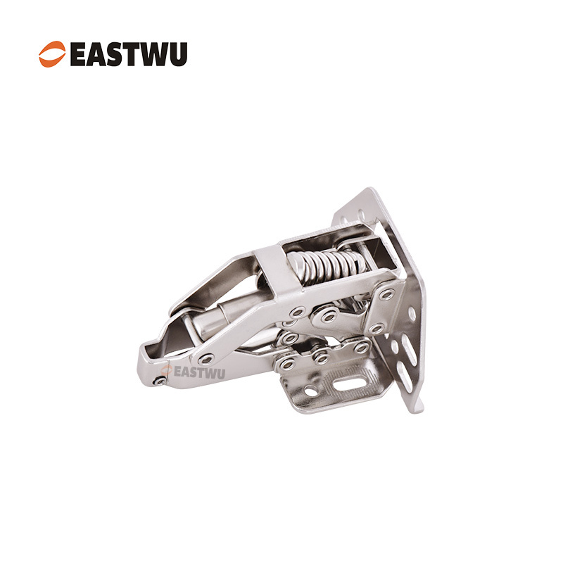 Soft Close Caravan RV Trailer Cabinet Cupboard Hinges Cold-rolled steel No Drilling Without cup Opening Angle 90°