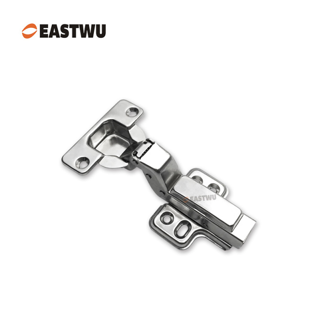 Big bend Nickel Clip-on Soft Close Cabinet Hinge SUS201&SUS304 Embed Opening Angle 105°