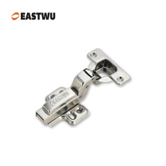 Big bend Nickel Clip-on Soft Close Cabinet Hinge SUS201&SUS304 Embed Opening Angle 105°