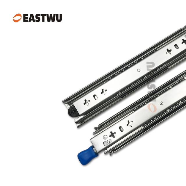 Three Fold Heavy-duty Slide with Locking System Cold-rolled steel Closed Length 250-1800mm （10"-72"）for RV and Caravans