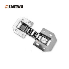 Nickel Soft Close Cabinet Hinge Cold-rolled steel No Drilling Opening Angle 90°