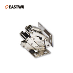 Nickel RV Soft Close Cupboard Door Hinge Cold-rolled Steel NO Drilling Opening Angle 150°