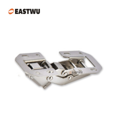 Nickel RV Soft Close Cupboard Door Hinge Cold-rolled Steel NO Drilling Opening Angle 90°