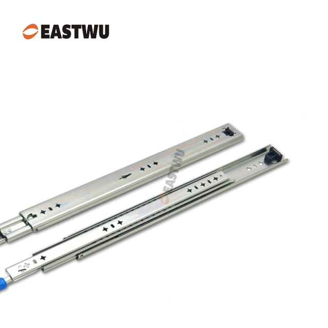 Three Fold Heavy-duty Slide with Locking System Cold-rolled steel Closed Length 250-1800mm （10"-72"）for RV and Caravans