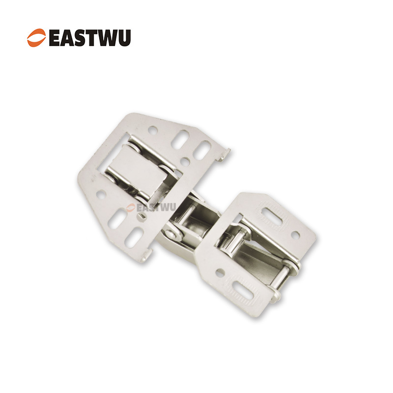 Soft Close Caravan RV Trailer Cabinet Cupboard Hinges Cold-rolled steel No Drilling Without cup Opening Angle 90°