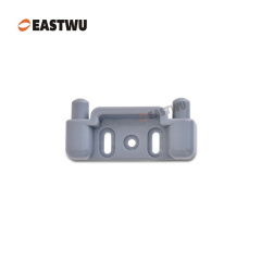 Gray Plastic Spring Striking Plate ABS Size 53X25mm