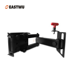 Black RV TV Bracket Stamping steel plate TV Size 13~27″