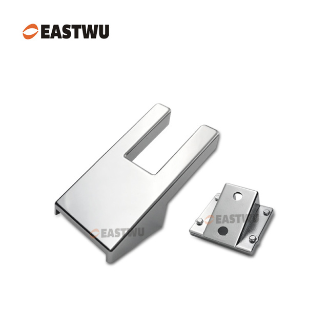 Chrome Plated RV Caravans Motorhomes Coat Hooks ABS No Drilling Size 30X30X54.2mm