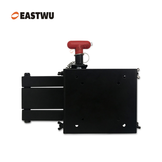 Black RV TV Bracket Stamping steel plate TV Size 13~27″