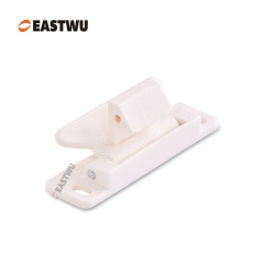 White Nylon Hidden Latch C.C.56mm Board Thickness10~25mm