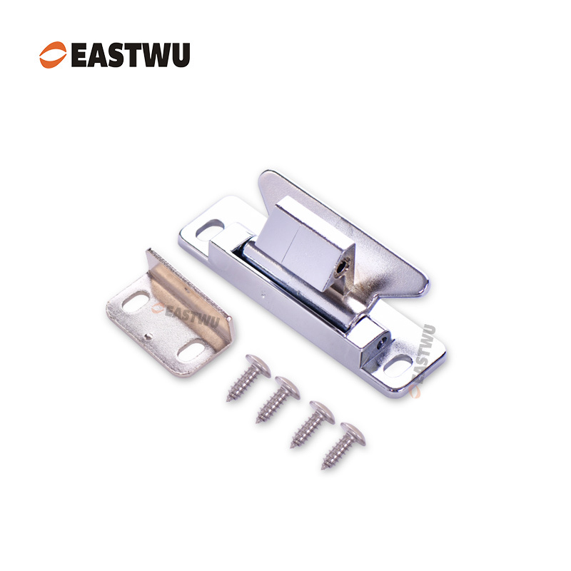 Chrome Nylon Hidden Latch C.C.56mm Board Thickness10~25mm