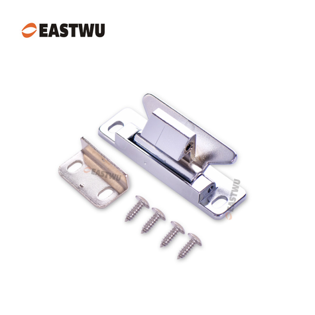 Chrome Nylon Hidden Latch C.C.56mm Board Thickness10~25mm