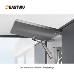 Upward Flip Cabinet Door Flexible Support