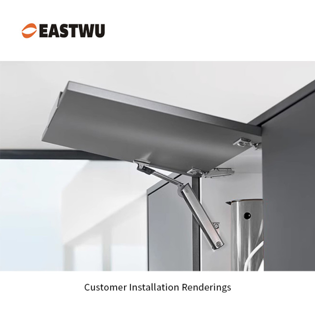 Upward Flip Cabinet Door Flexible Support