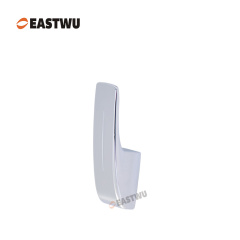 Caravan RV Motorhome Single Coat hooks metal chrome plated square, not foldable