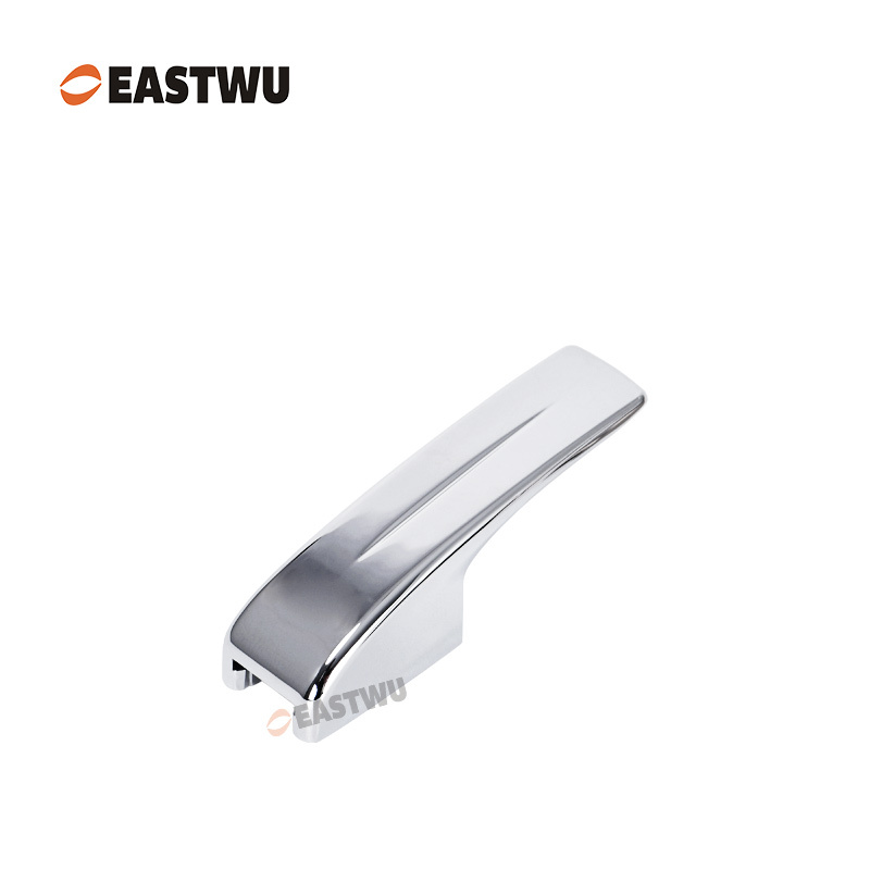 Caravan RV Motorhome Single Coat hooks metal chrome plated square, not foldable