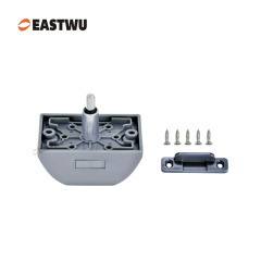 Satin Nickel Flush Mount Cupboard Lock Plated for caravan motorhome