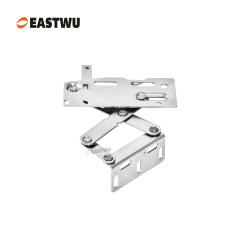 Nickel Soft Close RV Cupboard Door Hinge Cold-rolled Steel NO Drilling Opening Angle 45°