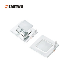 Chrome Zinc Alloy Square Cupboard Door Nonnoise Push Lock