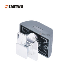 Chrome Zinc Alloy Square Cupboard Door Nonnoise Push Lock