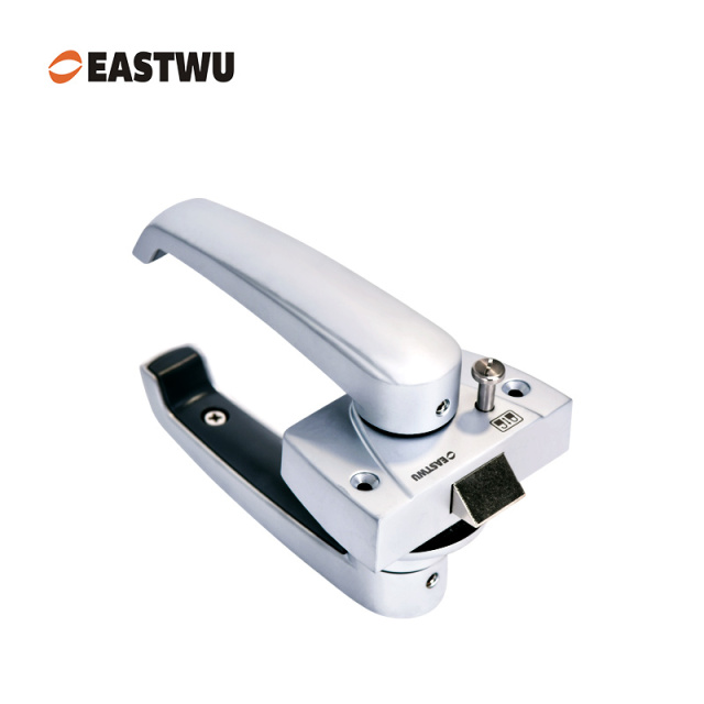 Pearl Chrome RV Toilet Door Lock & Caravan Boat Latch Handle – Durable Bathroom Door Lock, Premium RV Accessories Lightweight Aluminum Alloy