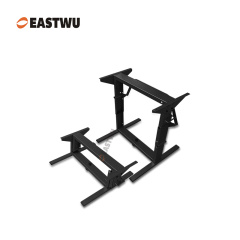 Matt Black Foldable Lift Table Frame Cold-rolled Steel（Raised Height 665mm）Fold Down Height 308mm