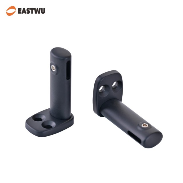 Matt Black Bendable Caravan Gallery Shelving Aluminum Track Rail System  Interior Accessories