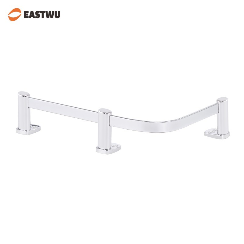 2025 New Chrome Caravan RV Motorhome Aluminum Bendable Flexible Gallery  Shelving  Storage Track Rail System Interior Accessories