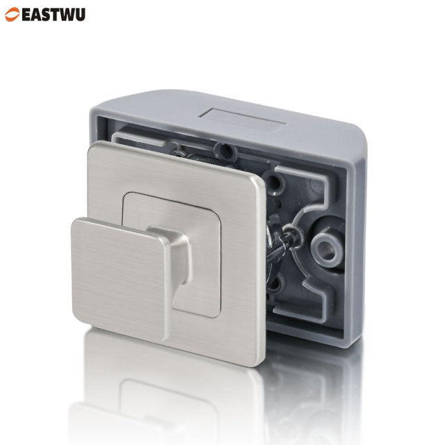 Caravans Motorhomes Camper Vans Furniture Cupboard Square Handles Push Latches Locks Satin Nickel