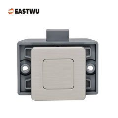 Caravans Motorhomes Camper Vans Furniture Cupboard Square Handles Push Latches Locks Satin Nickel