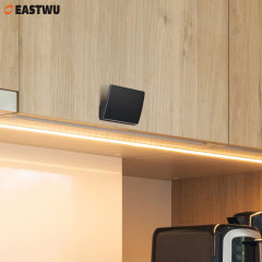 Matt Black Zinc Alloy Pull Type Cupboard Door Metal Handle Lock