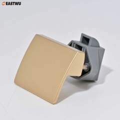 Caravan RV Pull Type Cupboard Door Metal Handle Lock and Latches Satin Brass