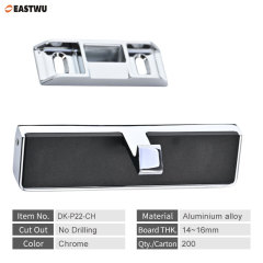 Hidden Caravan RV Motorhome overhead catches Handles and Latches – Lightweight, Durable, and Stylish Chrome Finish