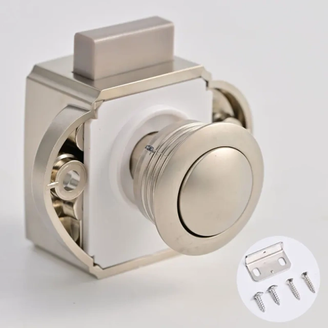 RV Caravan Mobile Home Furniture Cabinet Mini Push locks Parts and Accessories