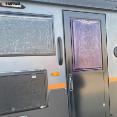 Premium Caravan RV Grab Rail Handles with LED Light Matt Black   Suitable for both exterior and interior