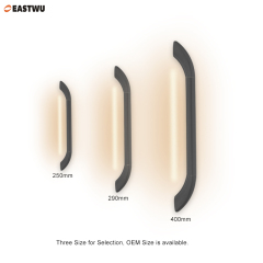 Premium Caravan RV Grab Rail Handles with LED Light Matt Black   Suitable for both exterior and interior