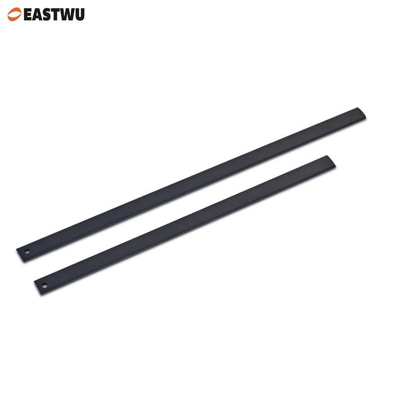 Matt Black Bendable Caravan Gallery Shelving Aluminum Track Rail System  Interior Accessories