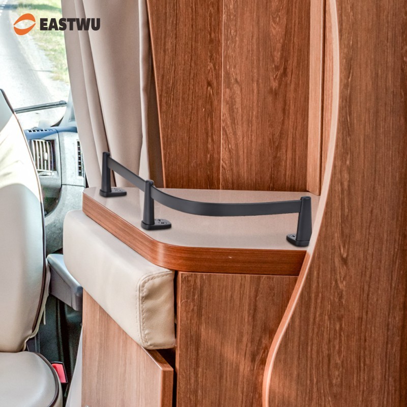 Chrome Flexible Aluminum Caravan RV Gallery Rail System – Easy Installation & Sleek Design