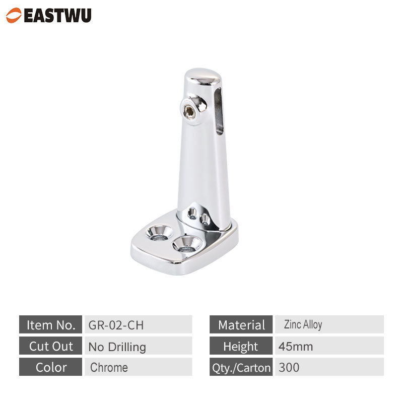 Chrome Flexible Aluminum Caravan RV Gallery Rail System – Easy Installation & Sleek Design