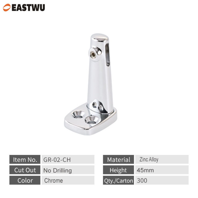 Chrome Flexible Aluminum Caravan RV Gallery Rail System – Easy Installation & Sleek Design