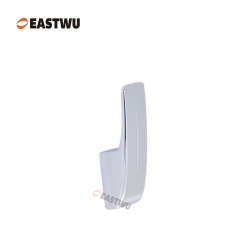 Caravan RV Motorhome Single Coat hooks metal chrome plated square, not foldable