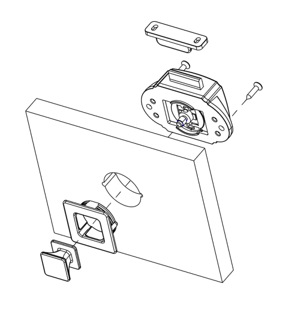Chrome Caravan RV Motorhome Camper Van Cabinet Cupboard Storage Metal Push Button Handle Knob Latch Lock