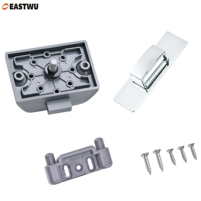 Chrome Flush Mount Cabinet Lock Plated for caravan motorhome