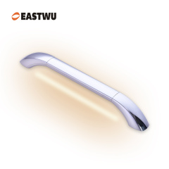 Full Metal Grab Rail Entry Door Bathroom Assit Chrome Plated LED Handles for RV Caravan and Motorhome Both for Inside and outside