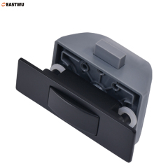 Matt Black Rectangular Push Button Lock Latch for Caravan Motorhome Camper RV Van Furniture