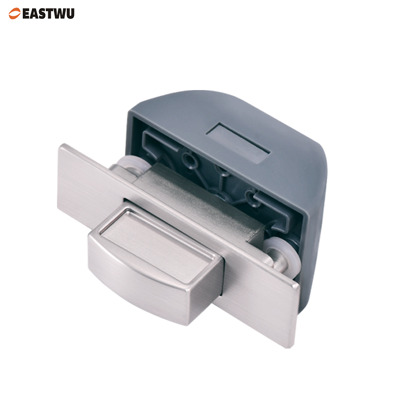 Satin Nickel Flush Mount Cupboard Lock Plated for caravan motorhome
