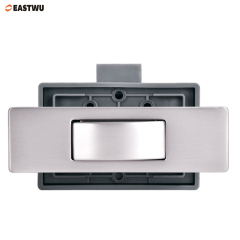 Satin Nickel Flush Mount Cupboard Lock Plated for caravan motorhome