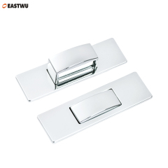 Chrome Flush Mount Cabinet Lock Plated for caravan motorhome