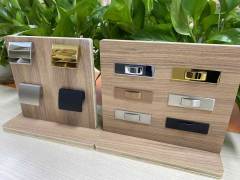 Chrome Flush Mount Cabinet Lock Plated for caravan motorhome