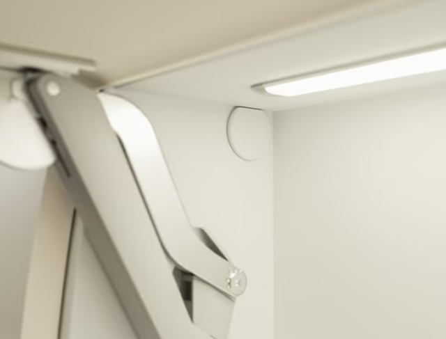 Eastwu Gray cover as a spare part for Carawvan RV Mortorhome furniture cabinet connector